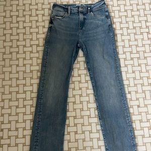 Frame Denim Le High Straight Jeans Light Wash